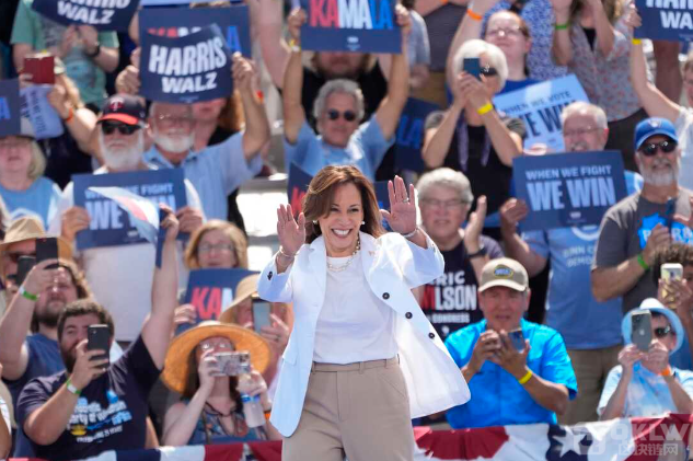 伯恩斯坦：卡馬拉·哈里斯表現(xiàn)優(yōu)于特朗普，Bit&nbsp;圖片