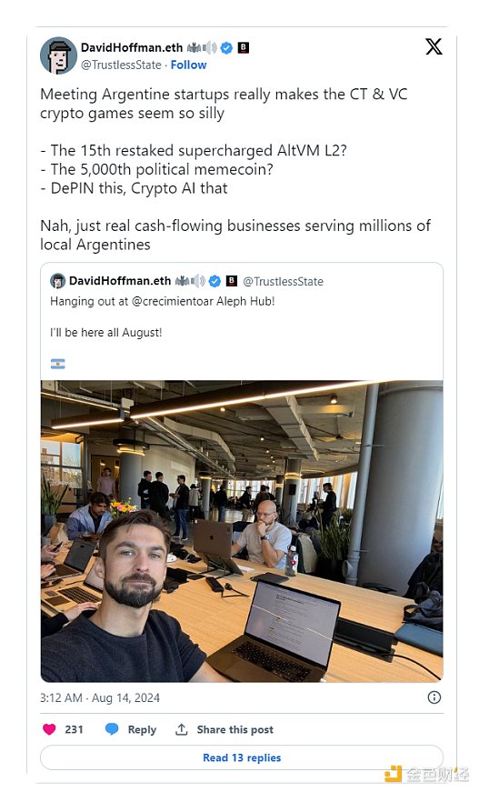 Bankless聯(lián)創(chuàng)：阿根廷的加密時(shí)刻圖片